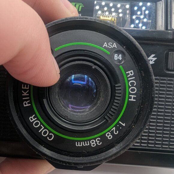 Vintage Ricoh AF-5 Point & Shoot 35mm Film Camera with Strap - Tested - Picture 8 of 16